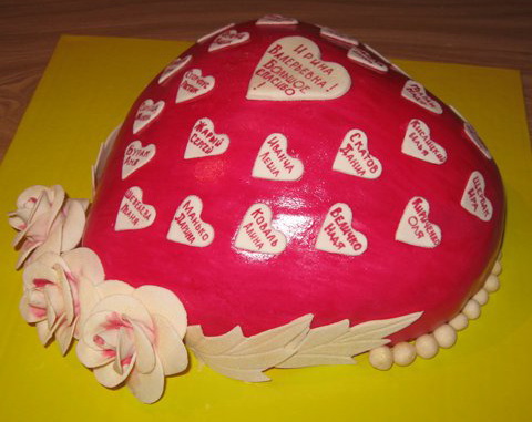Торт Сердце